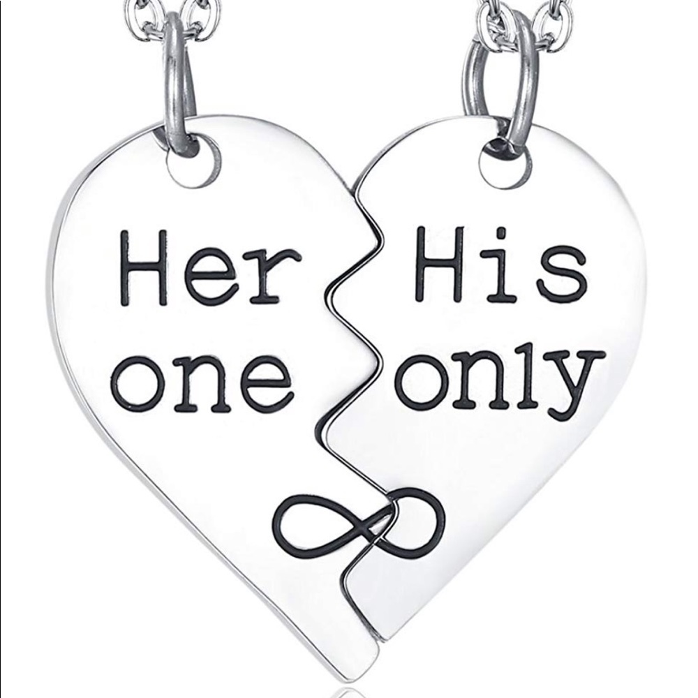 Couple Love Chain Necklace